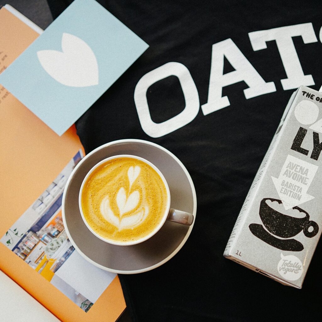 pexels-photo-9928234-9928234 Flat Lay Shot of Coffee and Oat Milk